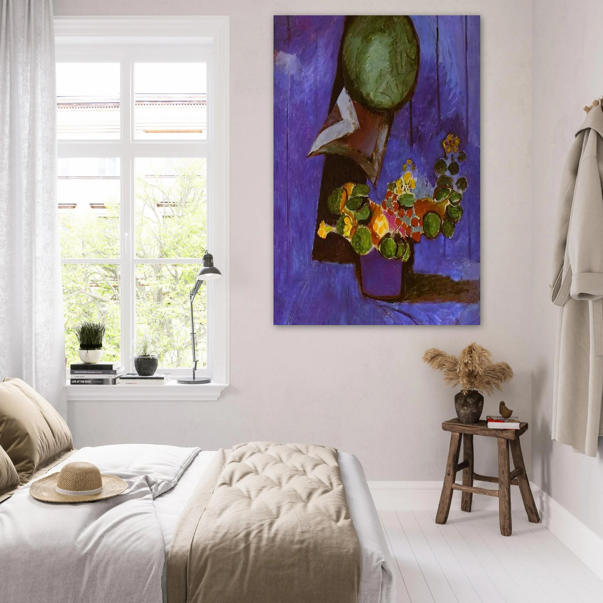 FLOWERS AND CERAMIC PLATE Poster | Henri Matisse Poster | Henri Matisse Print