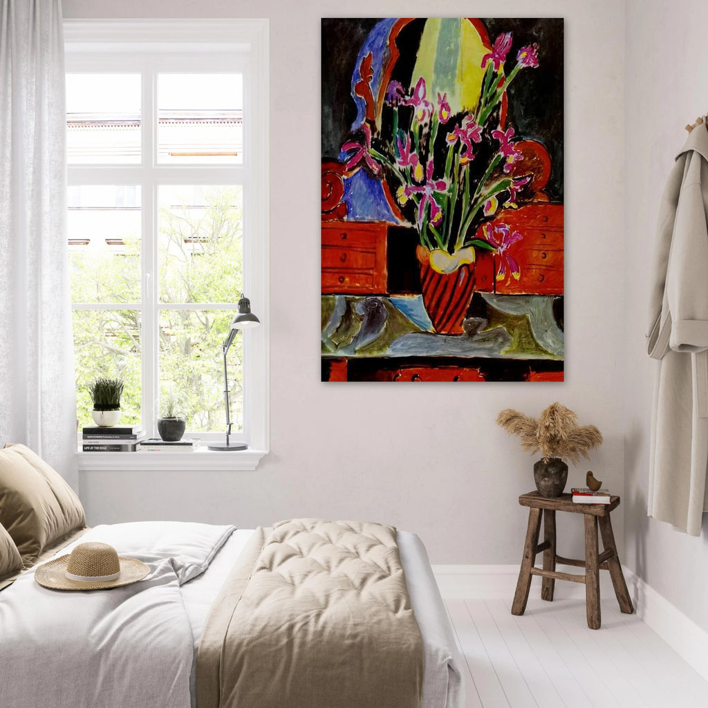 VASE OF IRISES 1912 Poster | Henri Matisse Poster | Henri Matisse Print