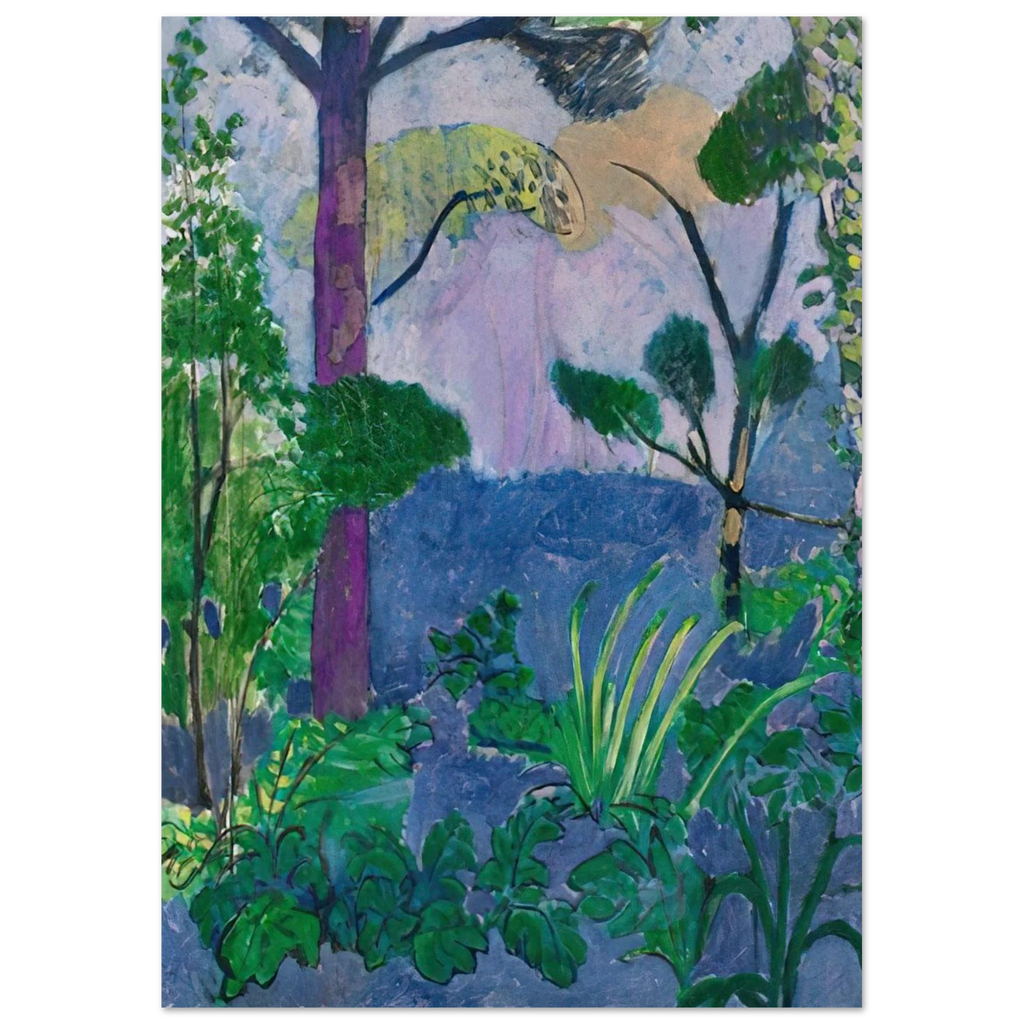 ACANTHUS MOROCCAN LANDSCAPE 1912 Poster | Henri Matisse Poster | Henri Matisse Print