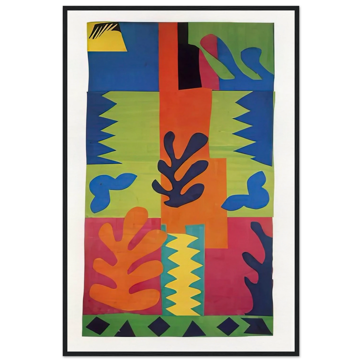NOT IDENTIFIED 4 Framed Poster | Henri Matisse Framed Prints Wall Art | Henri Matisse Print