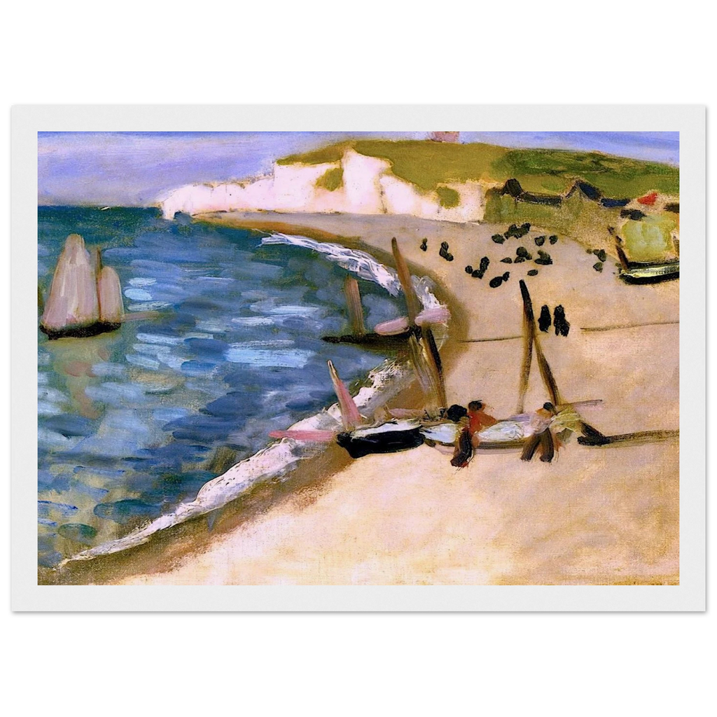 AHT AMONT CLIFFS AT ETRETAT 1921 Framed Poster | Henri Matisse Framed Prints Wall Art | Henri Matisse Print