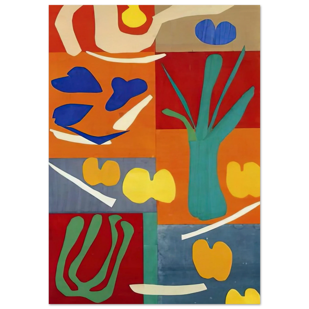 VEGETABLES 1952 Poster | Henri Matisse Poster | Henri Matisse Print