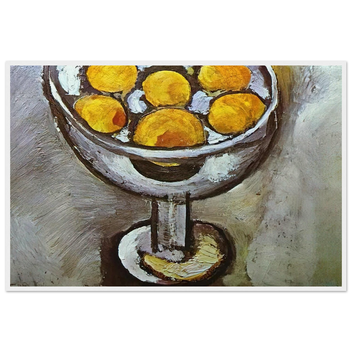 A VASE WITH ORANGES Framed Poster | Henri Matisse Framed Prints Wall Art | Henri Matisse Print