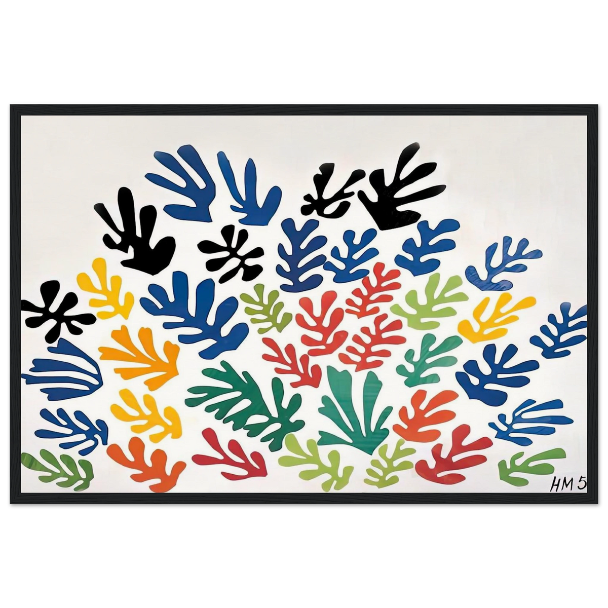 LA GERBE 1953 Framed Poster | Henri Matisse Framed Prints Wall Art | Henri Matisse Print