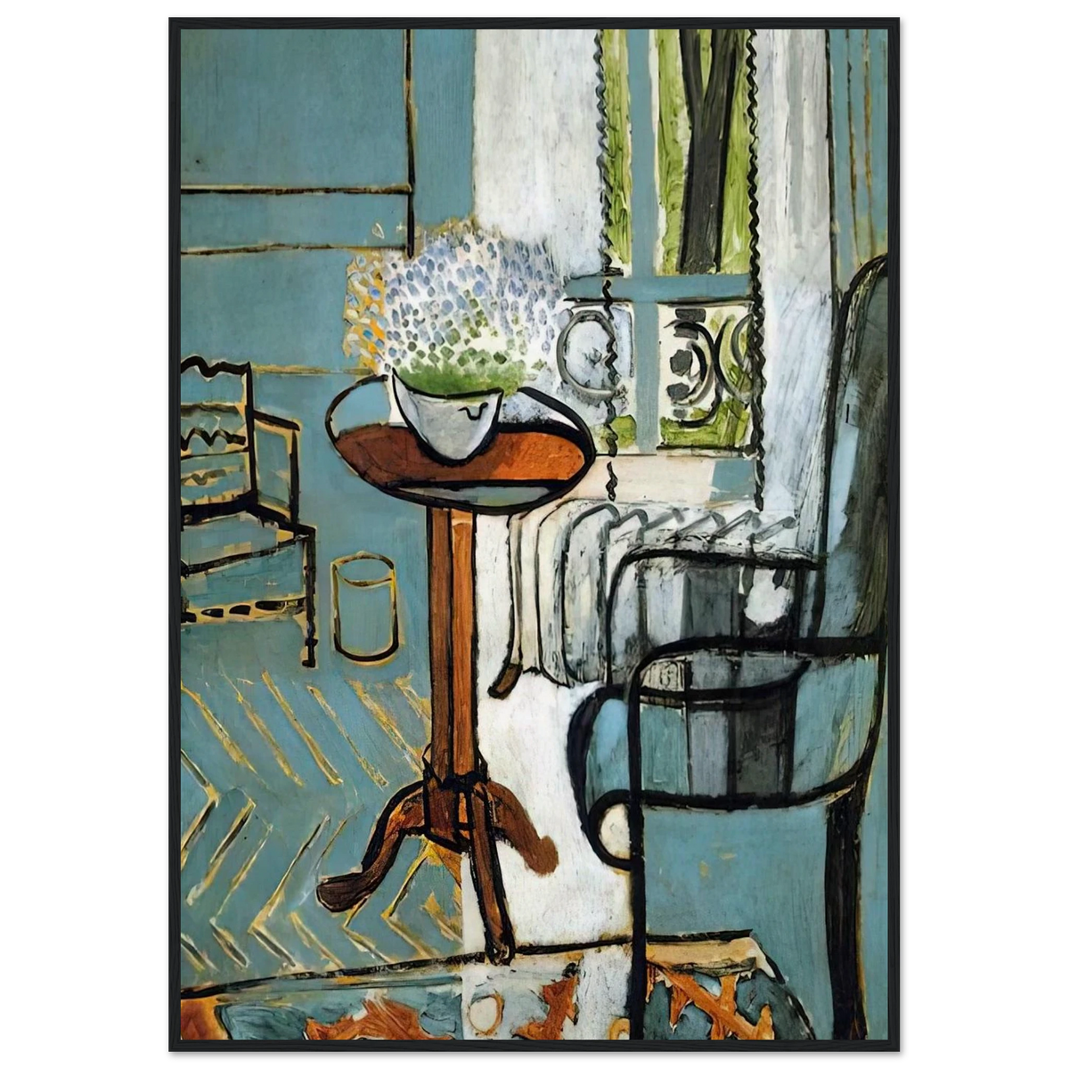 THE WINDOW 1916 Framed Poster | Henri Matisse Framed Prints Wall Art | Henri Matisse Print