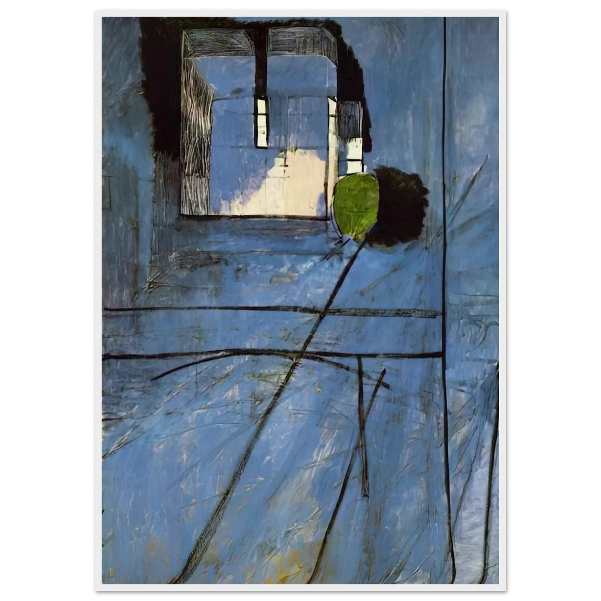 VIEW OF NOTRE DAME 1914 Framed Poster | Henri Matisse Framed Prints Wall Art | Henri Matisse Print