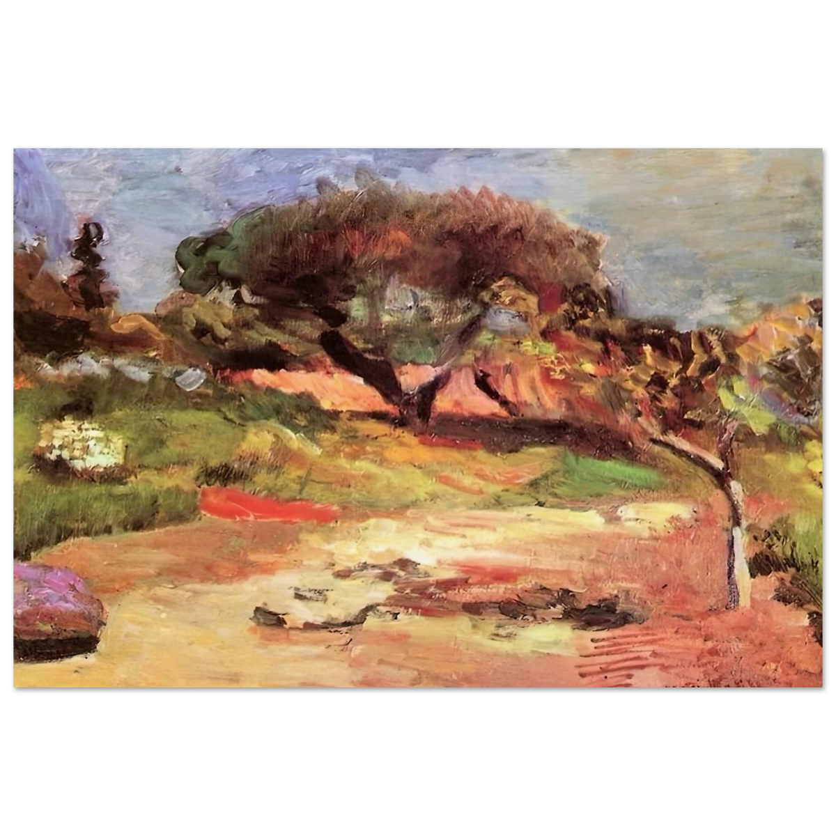 CORSICAN LANDSCAPE 1898 0 Poster | Henri Matisse Poster | Henri Matisse Print