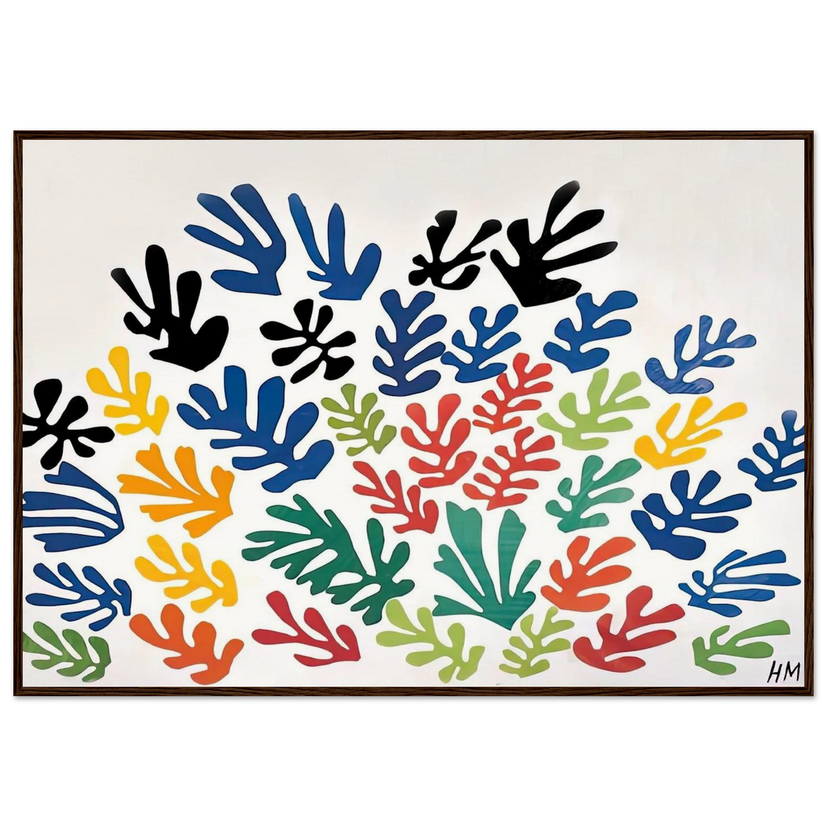 LA GERBE 1953 Framed Poster | Henri Matisse Framed Prints Wall Art | Henri Matisse Print