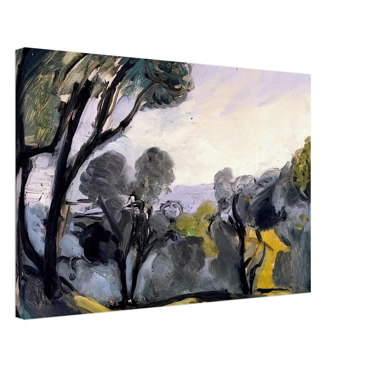 LANDSCAPE WITH OLIVE TREES 1918 Canvas | Henri Matisse Canvas | Henri Matisse Print