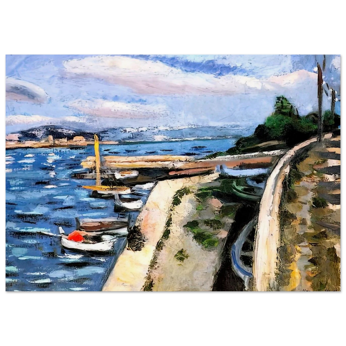 VIEW OF ANTIBES 1925 Poster | Henri Matisse Poster | Henri Matisse Print