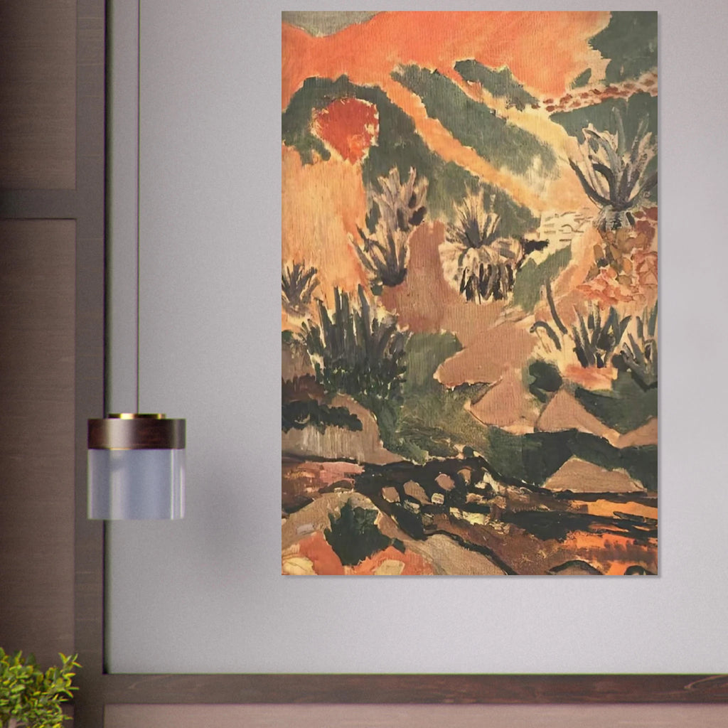 LANDSCAPE WITH BROOK BROOK WITH ALOES 1907 Poster | Henri Matisse Poster | Henri Matisse Print