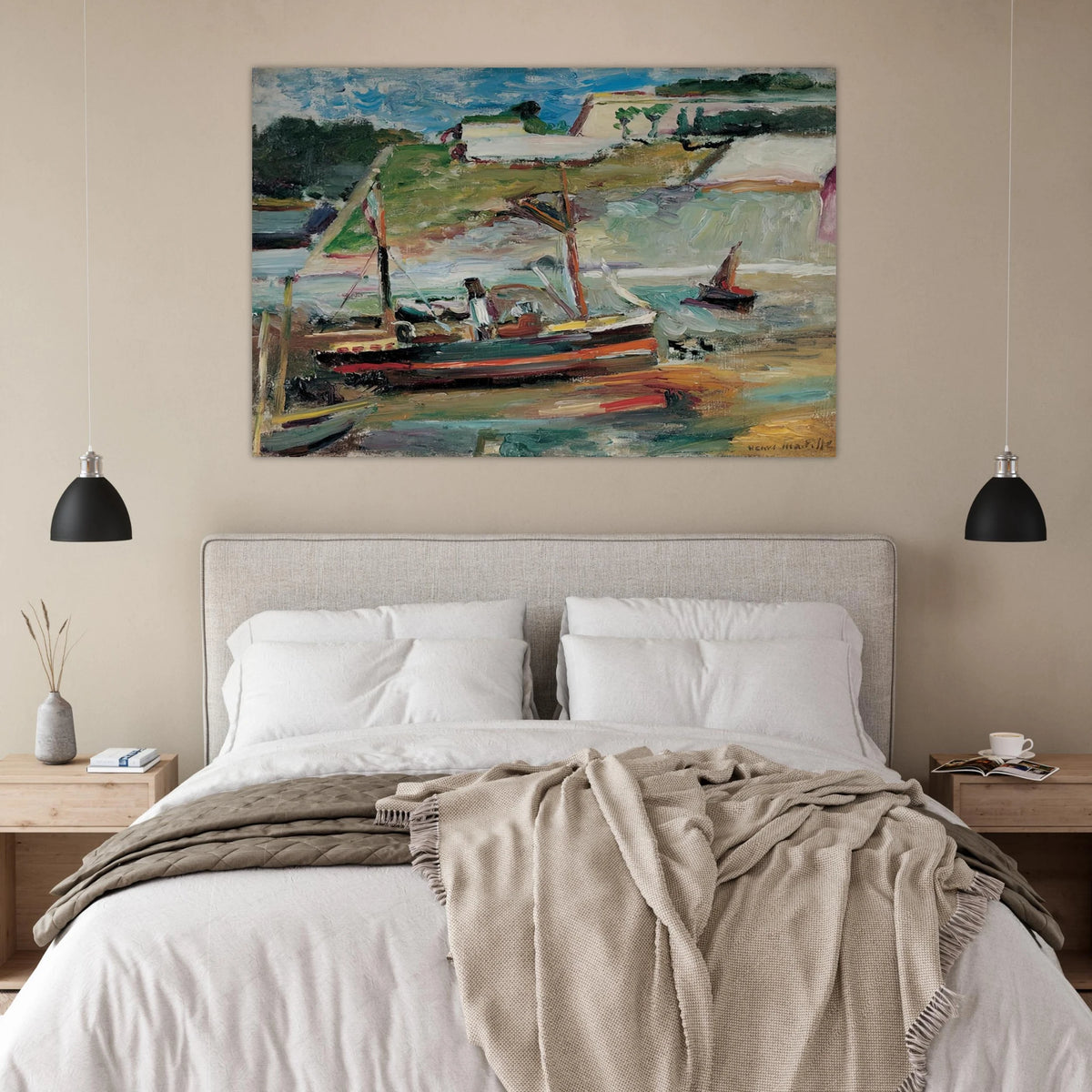BELLE ILE LE PORT DE PALAIS 1896 Poster | Henri Matisse Poster | Henri Matisse Print
