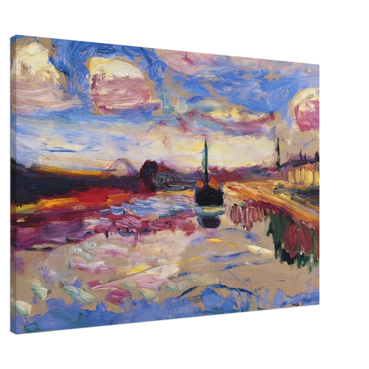 CANAL DU MIDI 1899 Canvas | Henri Matisse Canvas | Henri Matisse Print