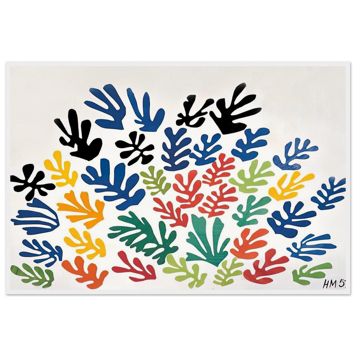 LA GERBE 1953 Framed Poster | Henri Matisse Framed Prints Wall Art | Henri Matisse Print