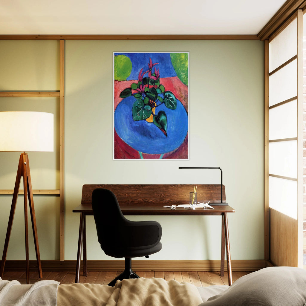 CYCLAMEN POURPRE 1912 Framed Poster | Henri Matisse Framed Prints Wall Art | Henri Matisse Print