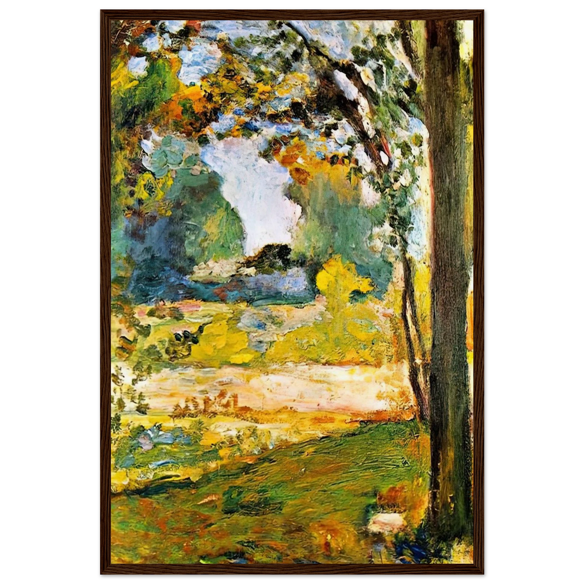 TOULOUSE LANDSCAPE 1898 Framed Poster | Henri Matisse Framed Prints Wall Art | Henri Matisse Print