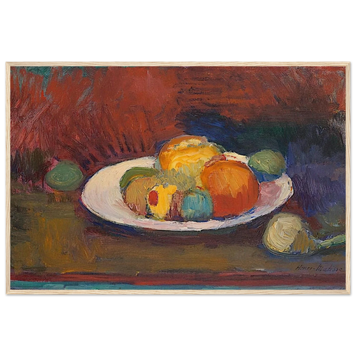 ASSIETTE DE FRUITS FRUIT DISH 1902 Framed Poster | Henri Matisse Framed Prints Wall Art | Henri Matisse Print