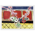 ANEMONES AND PEACH BLOSSOMS 1944 Framed Poster | Henri Matisse Framed Prints Wall Art | Henri Matisse Print