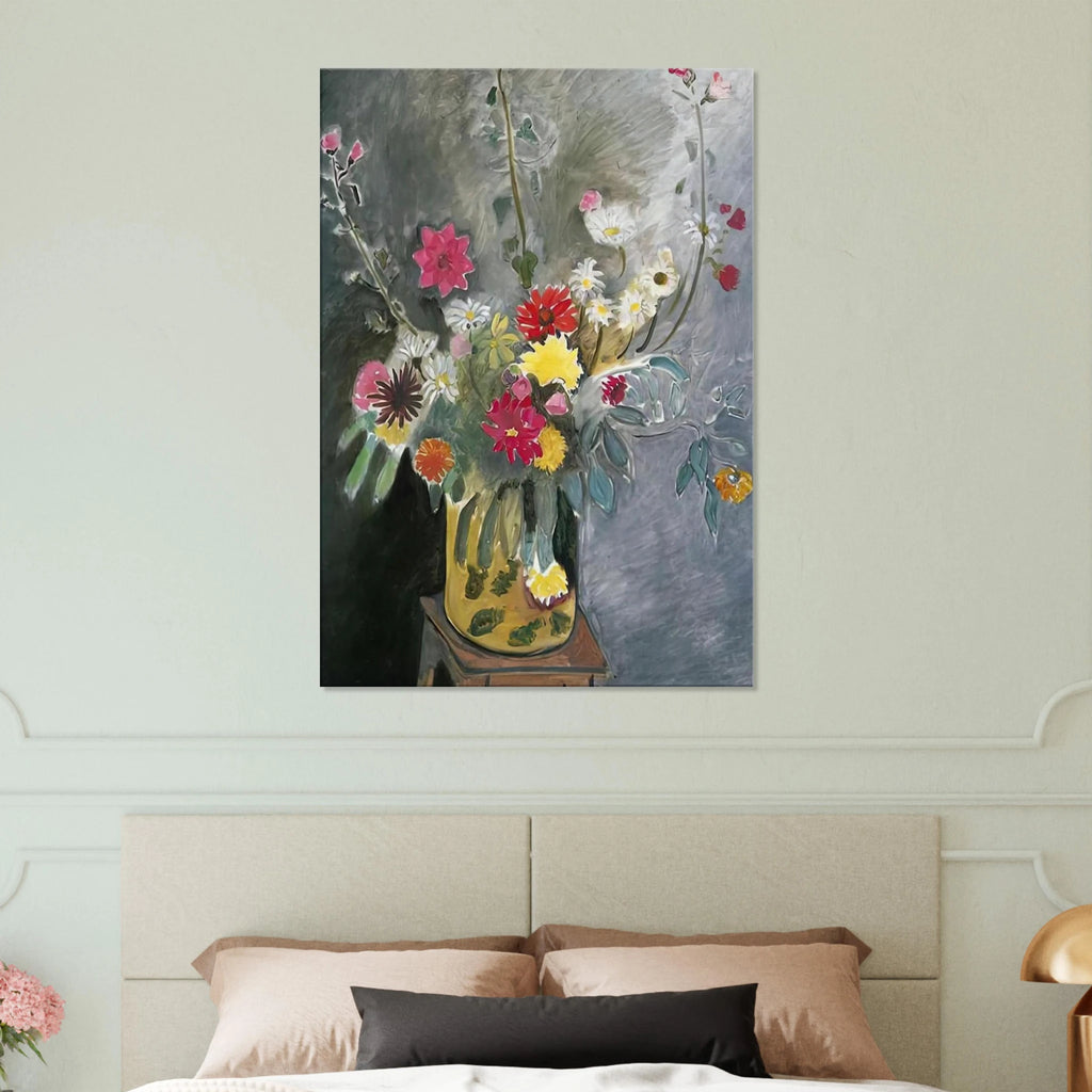 BOUQUET OF MIXED FLOWERS 1917 Canvas | Henri Matisse Canvas | Henri Matisse Print