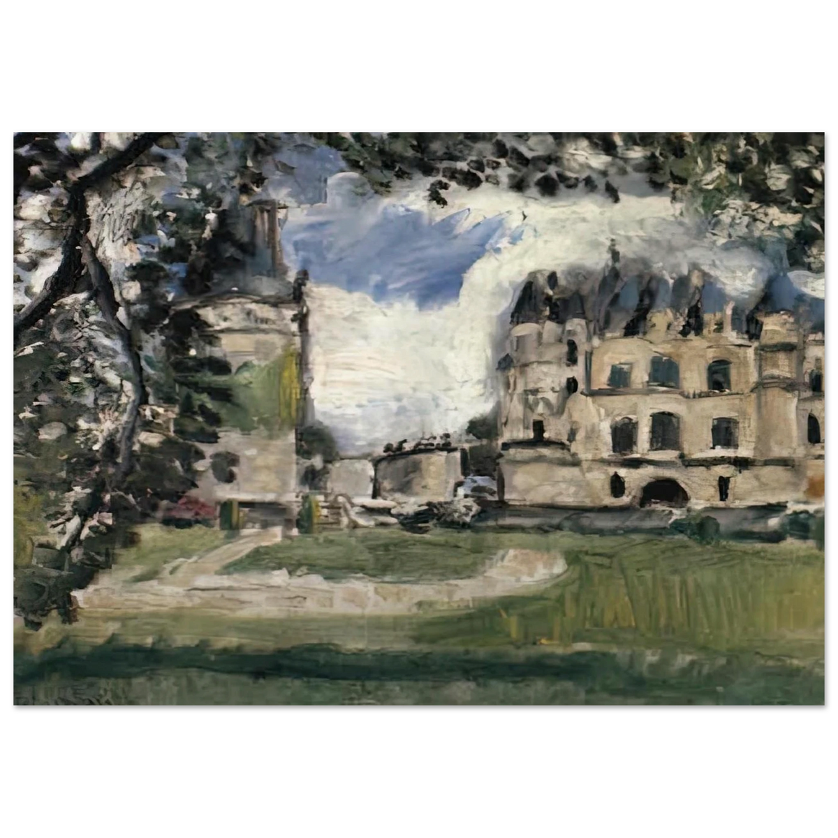 CHATEAU DE CHENONCEAUX 1917 Poster | Henri Matisse Poster | Henri Matisse Print