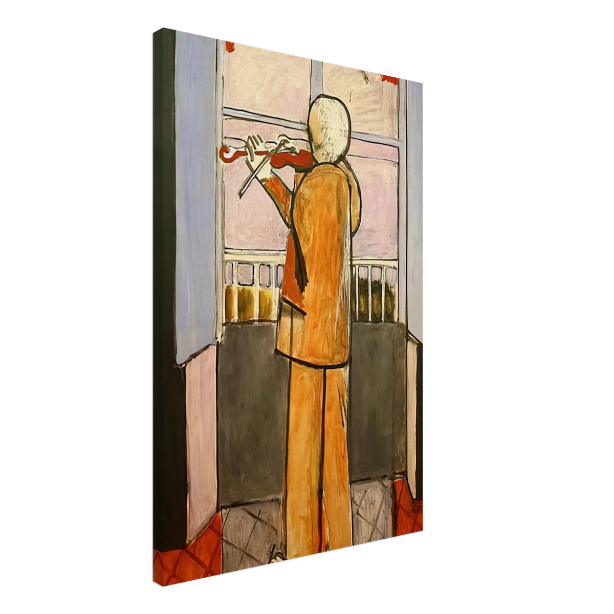 THE VIOLINIST AT THE WINDOW 1918 Canvas | Henri Matisse Canvas | Henri Matisse Print