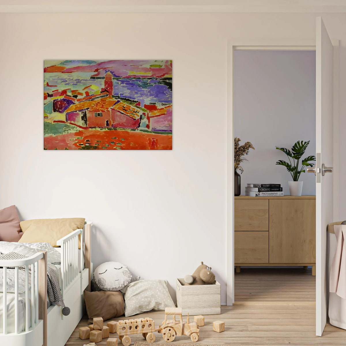VIEW OF COLLIOURE 1 Canvas | Henri Matisse Canvas | Henri Matisse Print