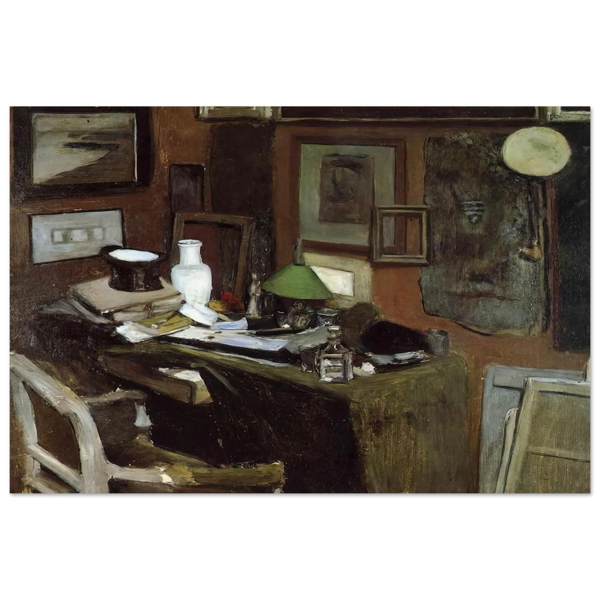 INTERIOR WITH A TOP HAT 1896 Poster | Henri Matisse Poster | Henri Matisse Print