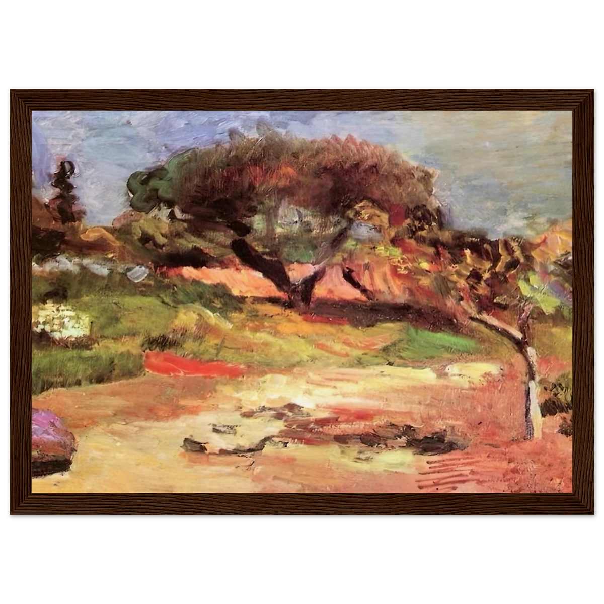 CORSICAN LANDSCAPE 1898 0 Framed Poster | Henri Matisse Framed Prints Wall Art | Henri Matisse Print