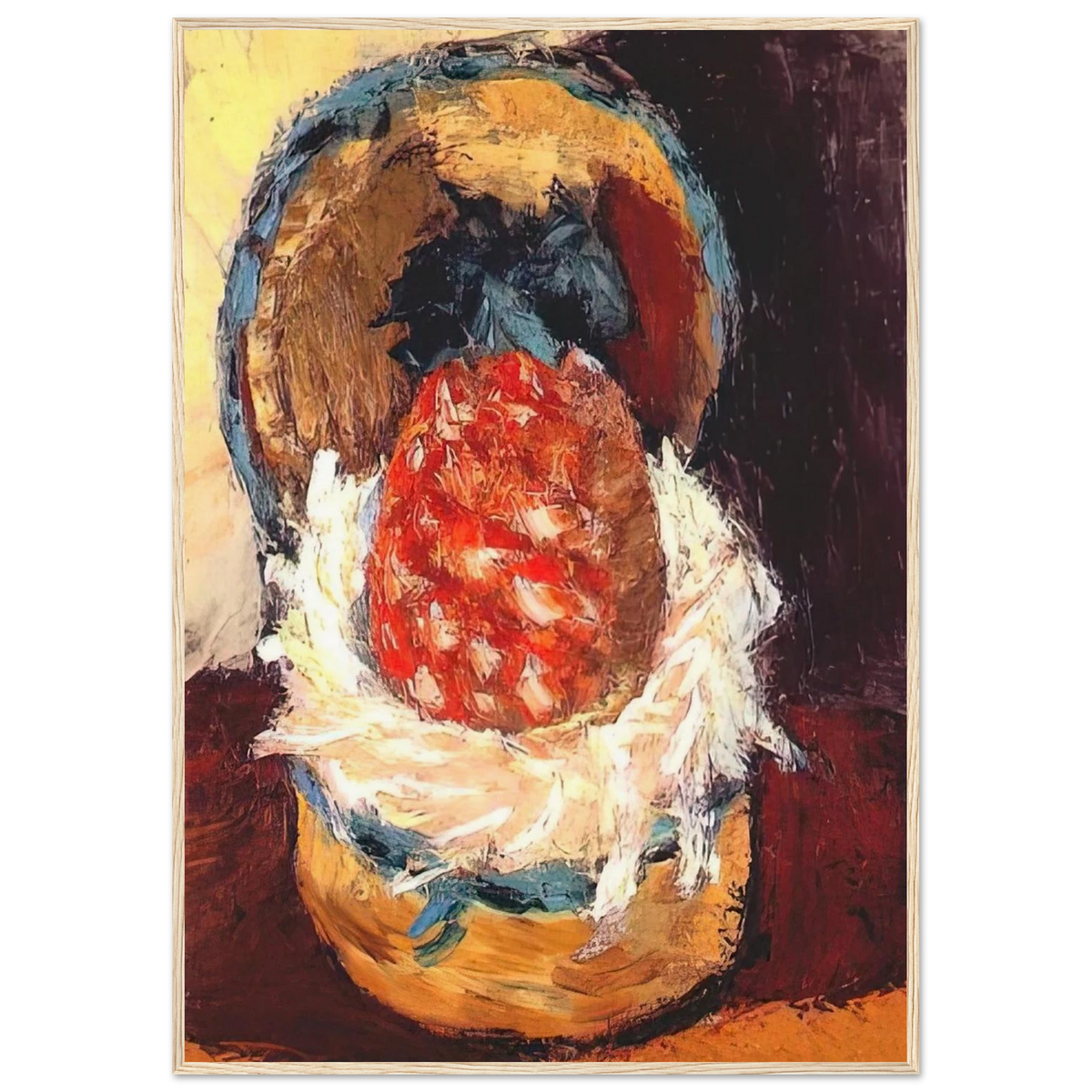 PINEAPPLE IN A BASKET 1926 Framed Poster | Henri Matisse Framed Prints Wall Art | Henri Matisse Print