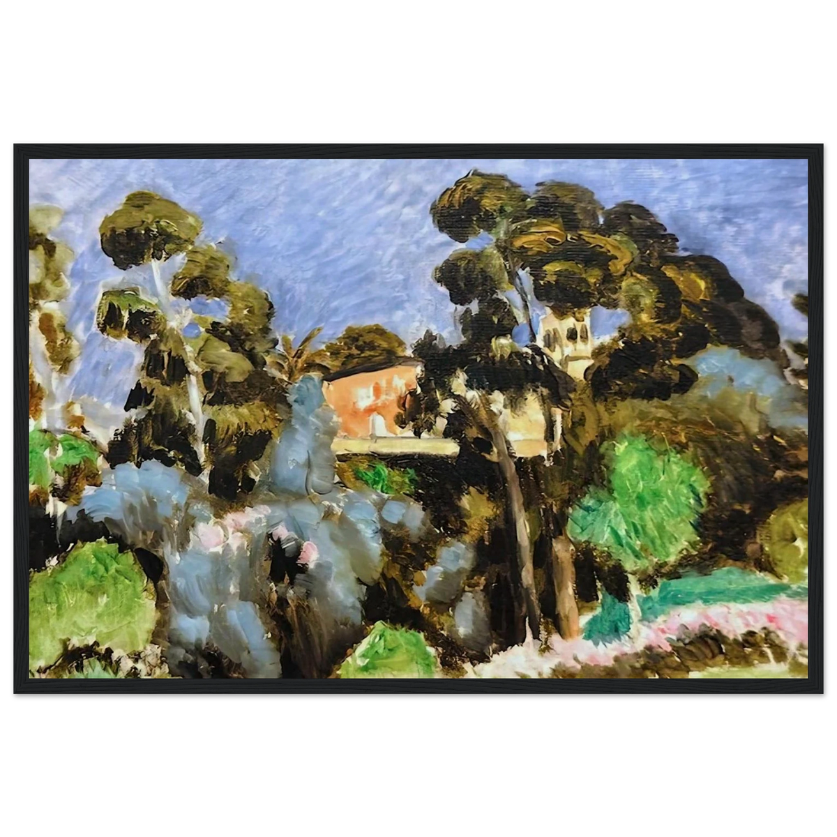 EUCALYPTUS MONT ALBAN 1918 Framed Poster | Henri Matisse Framed Prints Wall Art | Henri Matisse Print