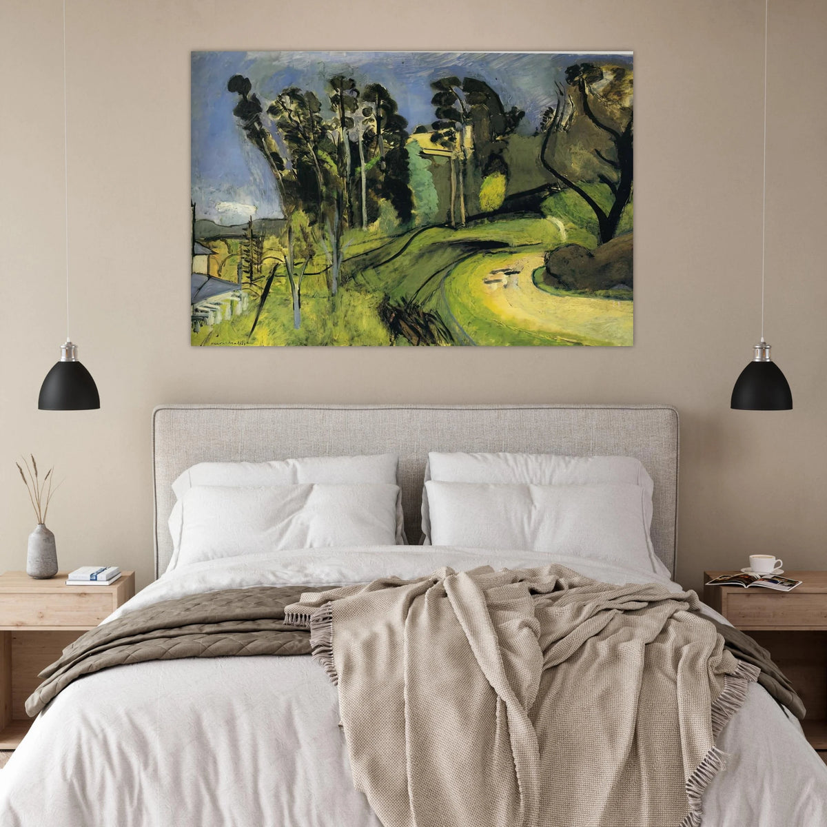 MONTALBAN LANDSCAPE 1918 Poster | Henri Matisse Poster | Henri Matisse Print