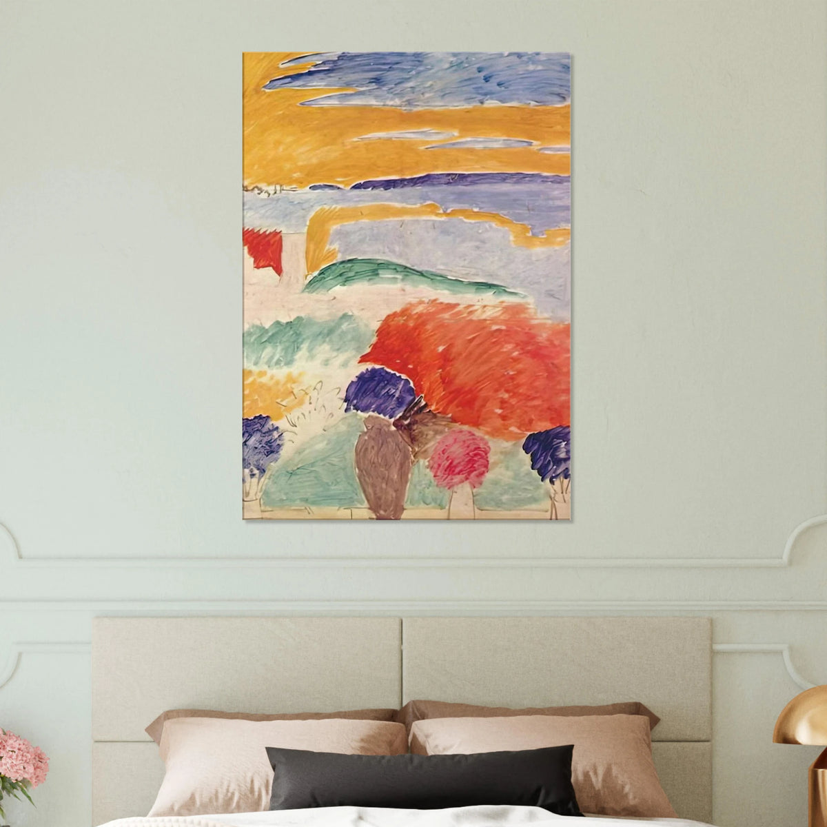 OPEN WINDOW AT TANGIER 1913 Canvas | Henri Matisse Canvas | Henri Matisse Print
