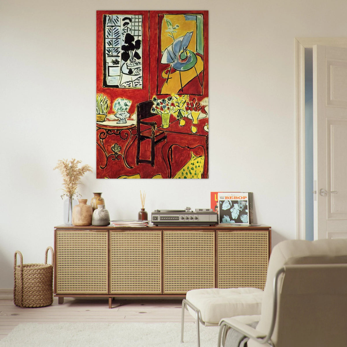 LARGE RED INTERIOR 1948 Poster | Henri Matisse Poster | Henri Matisse Print