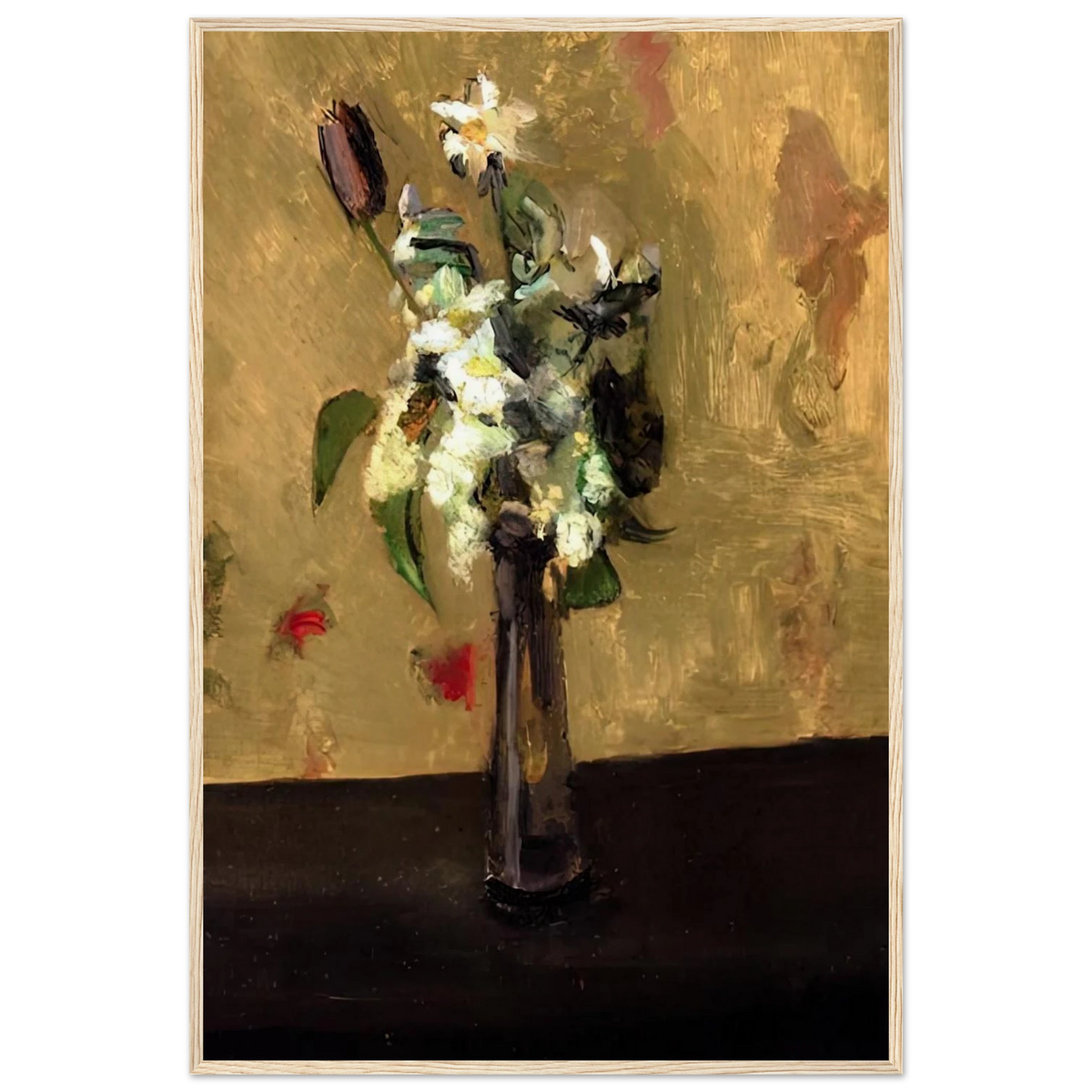 BOUQUET OF FLOWERS IN A CRYSTAL VASE 1902 Framed Poster | Henri Matisse Framed Prints Wall Art | Henri Matisse Print