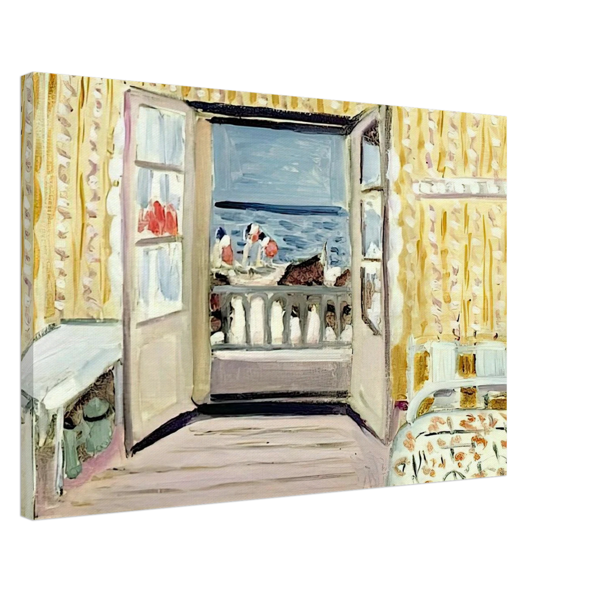 INTERIOR JULY 14TH ETRETAT 1920 Canvas | Henri Matisse Canvas | Henri Matisse Print