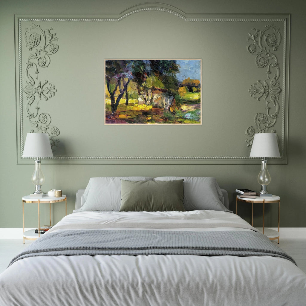 LANDSCAPE CORSICA 1898 Framed Poster | Henri Matisse Framed Prints Wall Art | Henri Matisse Print