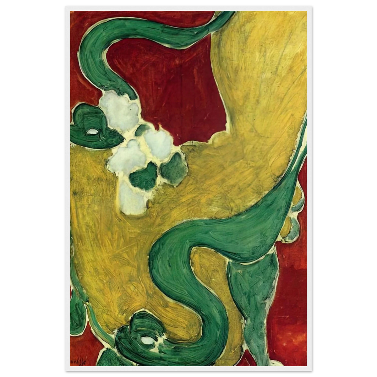 THE RACAILLE CHAIR 1946 Framed Poster | Henri Matisse Framed Prints Wall Art | Henri Matisse Print