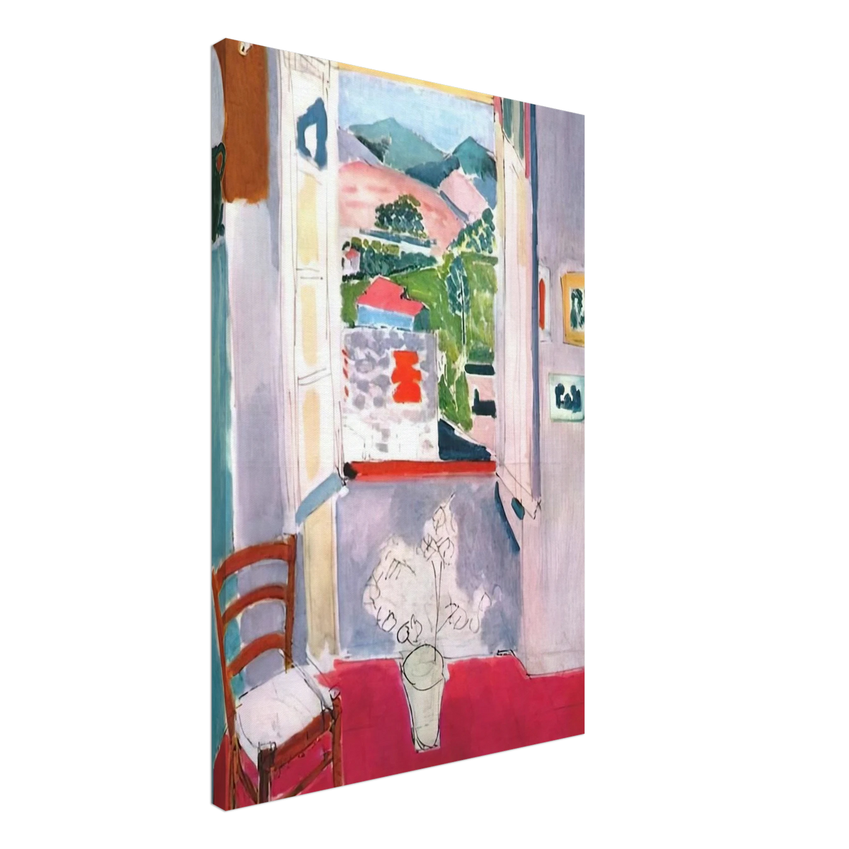 OPEN WINDOW AT COLLIOURE 1910 Canvas | Henri Matisse Canvas | Henri Matisse Print