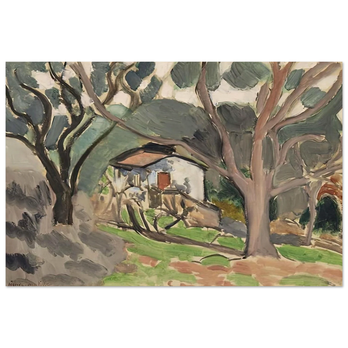 LA MAISONNETTE 1919 Poster | Henri Matisse Poster | Henri Matisse Print
