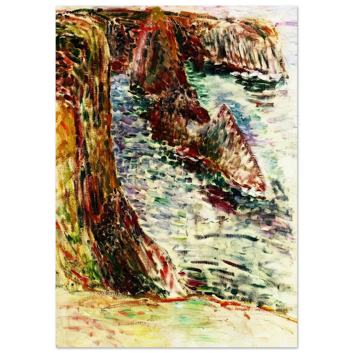 BELLE ILE EN MER 1897 Poster | Henri Matisse Poster | Henri Matisse Print