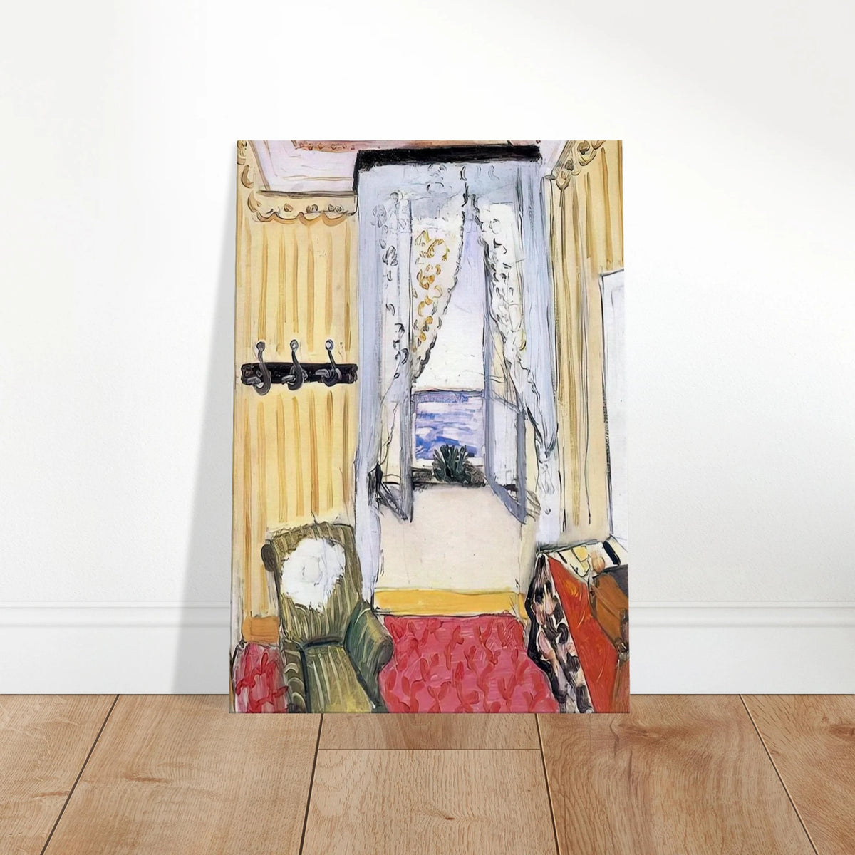 MY ROOM AT THE BEAU RIVAGE 1918 Canvas | Henri Matisse Canvas | Henri Matisse Print