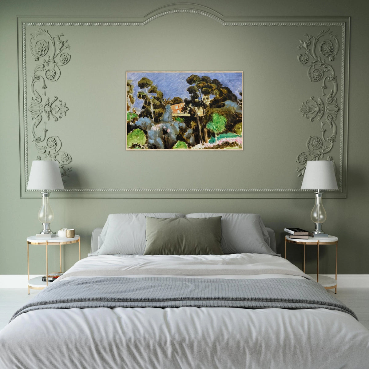 EUCALYPTUS MONT ALBAN 1918 Framed Poster | Henri Matisse Framed Prints Wall Art | Henri Matisse Print