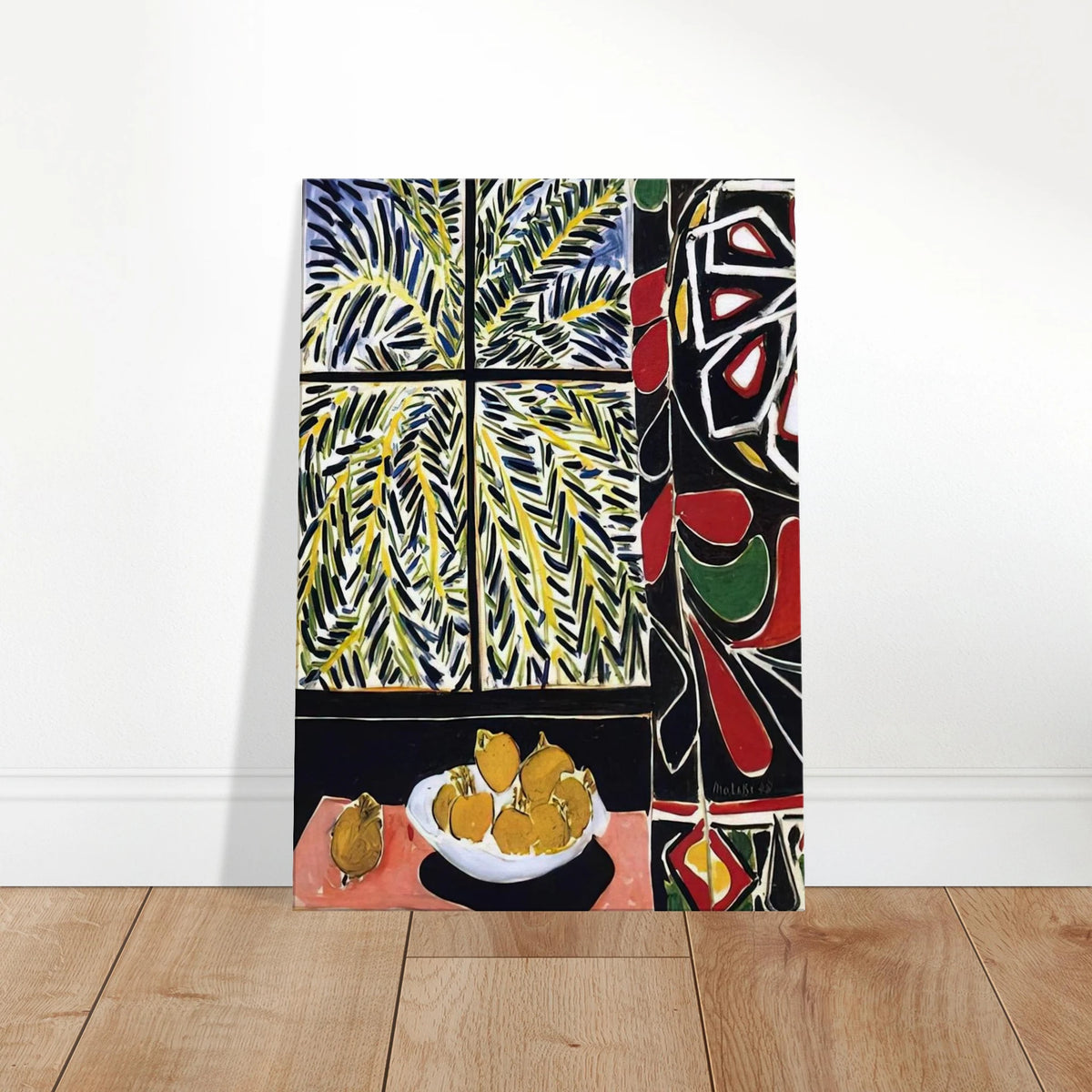 INTERIOR WITH EGYPTIAN CURTAIN 1948 Canvas | Henri Matisse Canvas | Henri Matisse Print