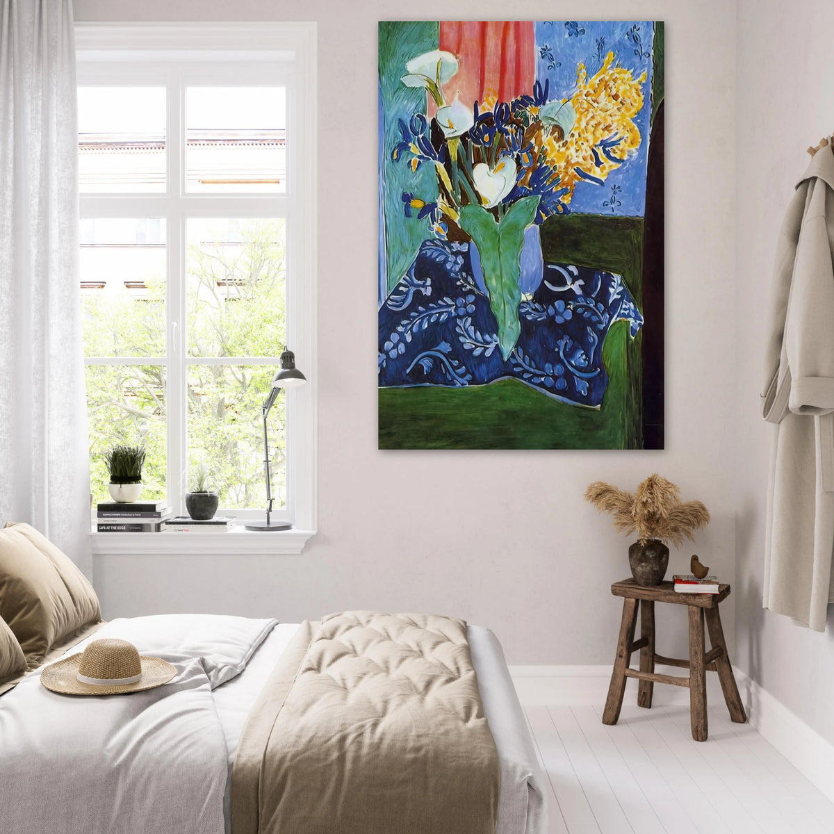CALLA LILIES IRISES AND MIMOSAS 1913 Poster | Henri Matisse Poster | Henri Matisse Print