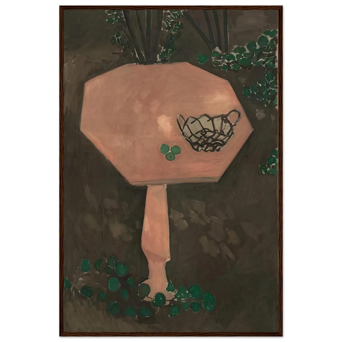 THE ROSE MARBLE TABLE 1917 Framed Poster | Henri Matisse Framed Prints Wall Art | Henri Matisse Print
