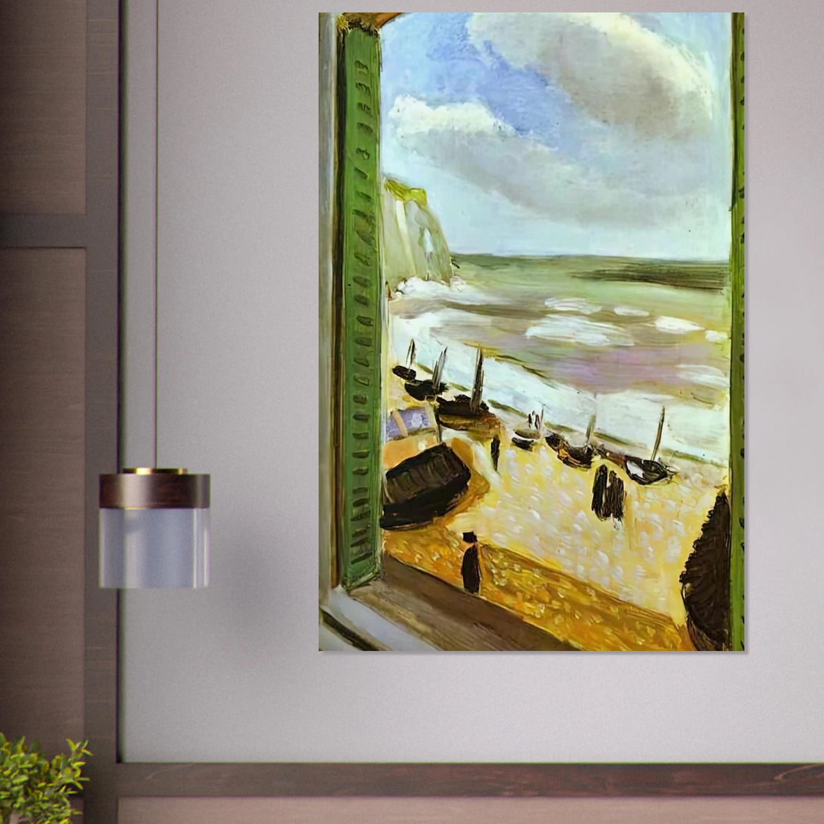 OPEN WINDOW AT COLLIOURE 1905 Poster | Henri Matisse Poster | Henri Matisse Print