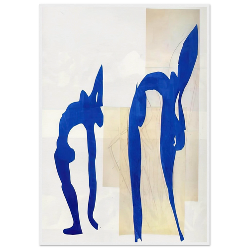 BLUE NUDES Framed Poster | Henri Matisse Framed Prints Wall Art | Henri Matisse Print