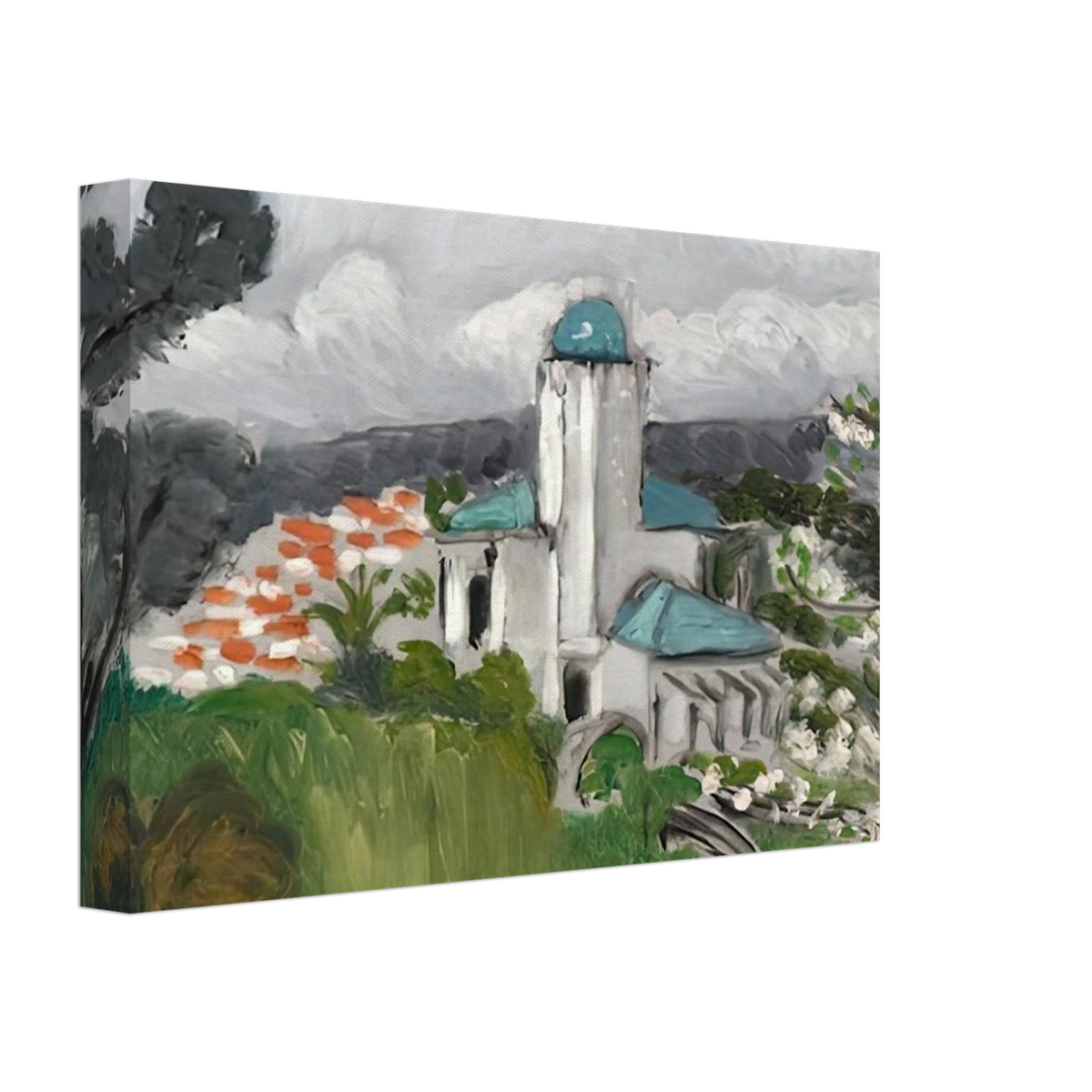 LA VILLA BLEUE 1918 Canvas | Henri Matisse Canvas | Henri Matisse Print