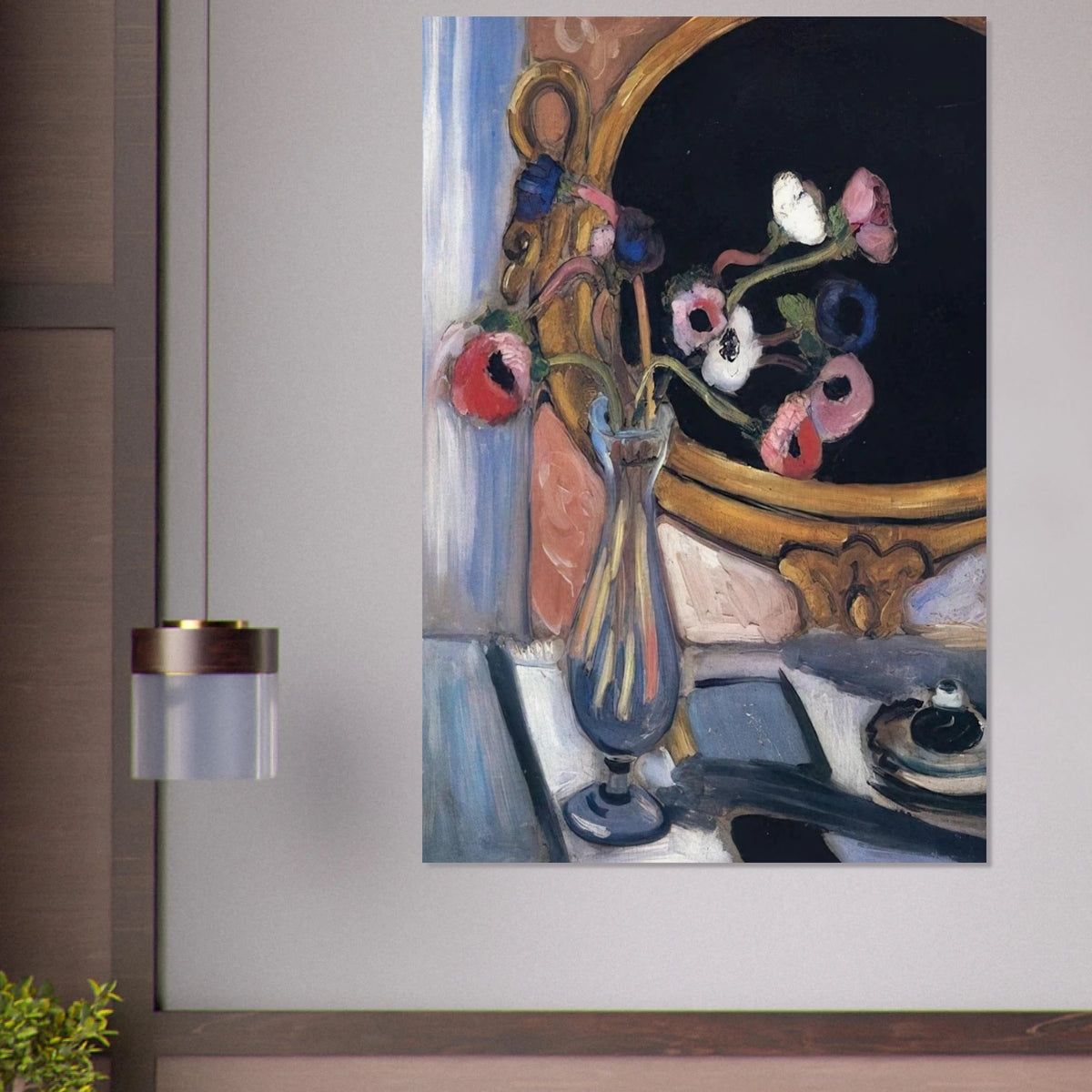 ANEMONE AND MIRROR 1920 Poster | Henri Matisse Poster | Henri Matisse Print