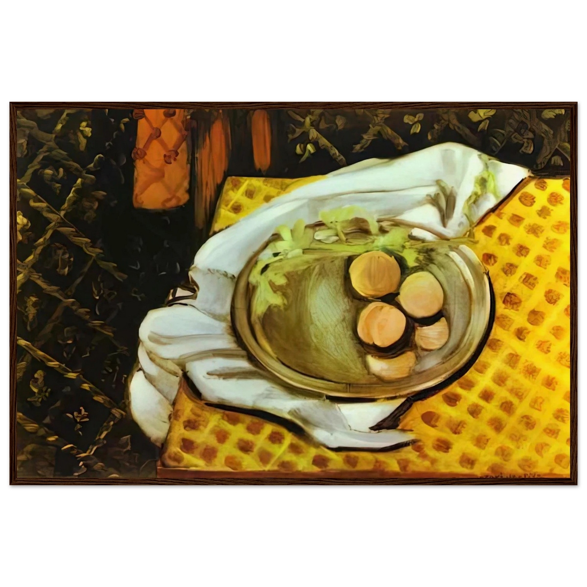 PEACHES 1920 Framed Poster | Henri Matisse Framed Prints Wall Art | Henri Matisse Print